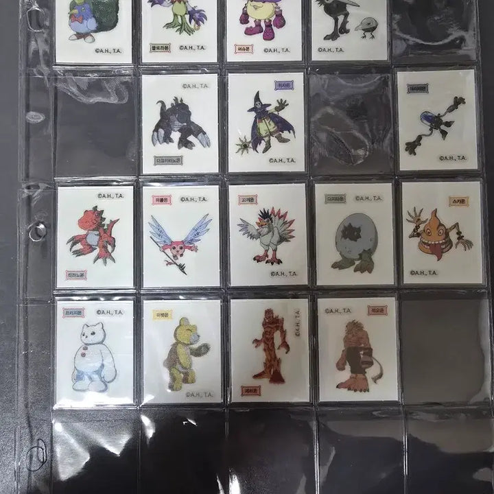 [BUNJANG] Digimon Jelly Tteok-ssiil Bundle Set / 디지몬 젤리 띠부씰 일괄 판매합니다