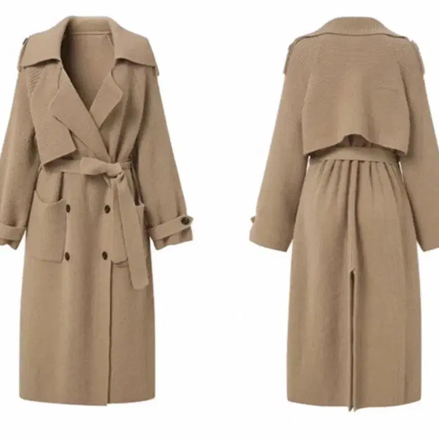 [BUNJANG] Long Knit Coat / 니트 롱코트