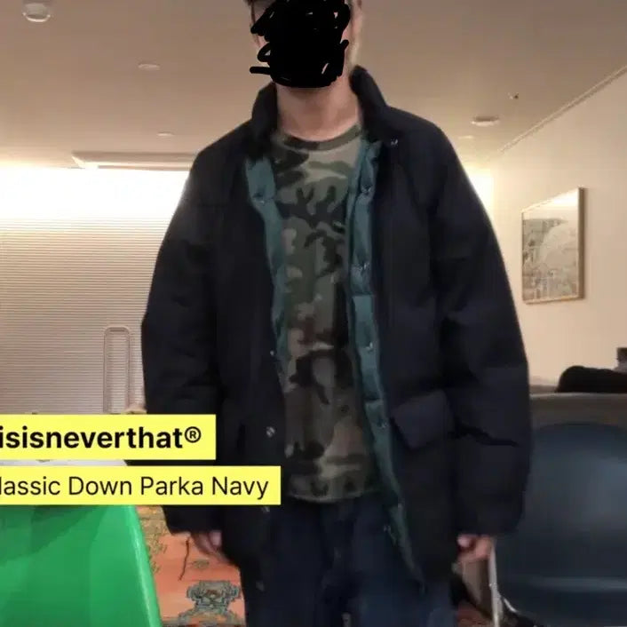 [BUNJANG] thisisneverthat Classic Duck Down Parka / 디스이즈네버댓 클래식 다운 파카 덕다운