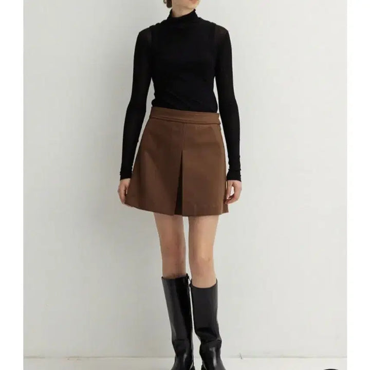 [BUNJANG] Le Pleats Mini Skirt (Black) / Le  플리츠 미니 스커트 (블랙)55