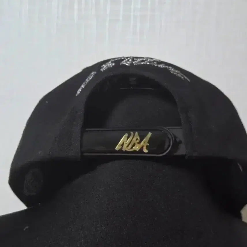 [BUNJANG] NBA HYFLAT All Black Cap / NBA  올 블랙  HYFLAT 캡모자. 정품