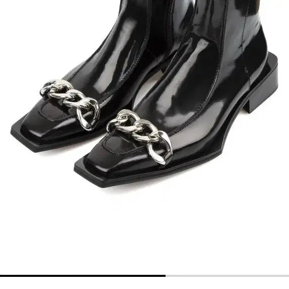 [BUNJANG] So You Are Sure Collage Boots Black 260 / 쏘유레슈어 Collage 부츠 블랙 260