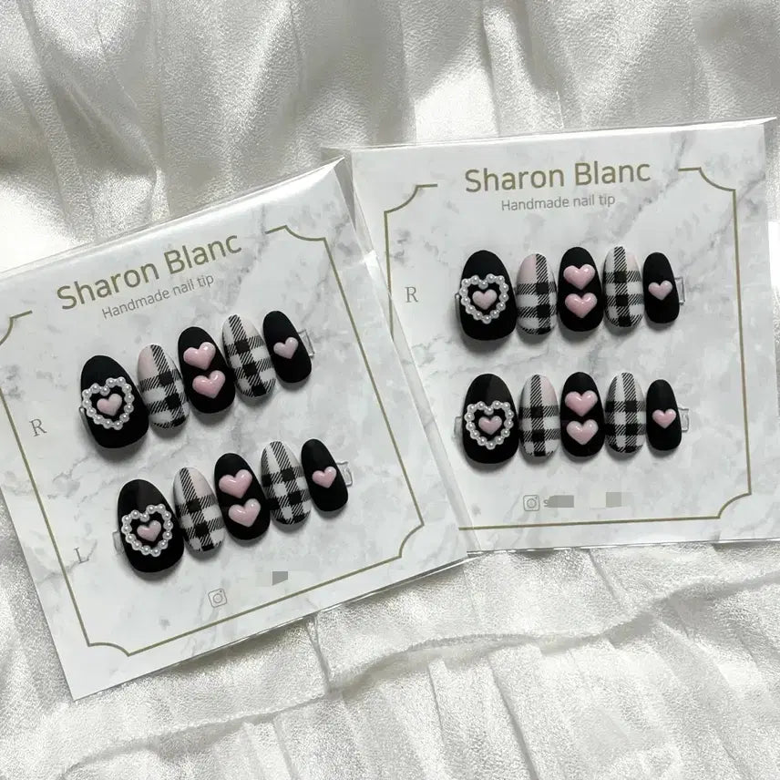 [BUNJANG] Pink Angelcore Nail Tips (14 Shapes) / *할인가* 무광 핑크 양산형 지뢰계 엔젤코어 네일팁 / 14종 쉐입