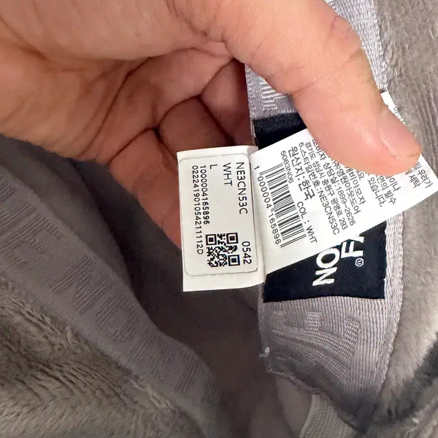 [BUNJANG] The North Face Ear Muffs White (Gore-Tex) L / 한정판제품) 노스페이스 이어머프 화이트 (고어텍스) L