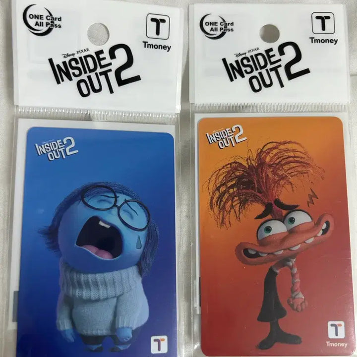 [BUNJANG] Inside Out 2 Transportation Card Bundle / 일괄 두 개 가격) 인사이드아웃 교통카드