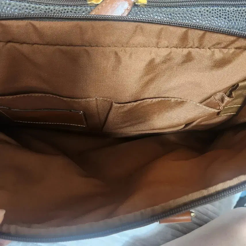 [BUNJANG] ITALY Brix Leather Briefcase Tote Bag / ITALY 브릭스 가죽 서류 가방 토트백