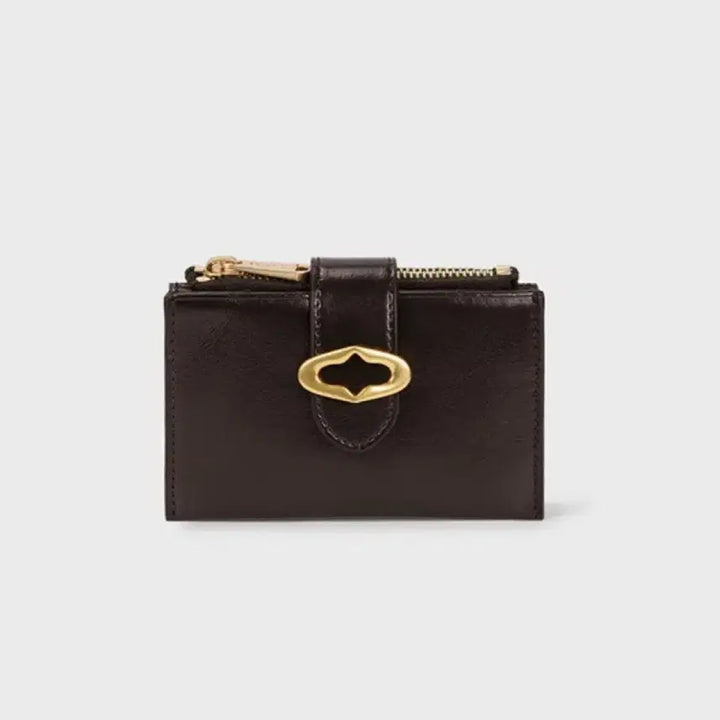 [BUNJANG] O!Oi Moroccan Card Wallet Dark Chocolate / 오야니 모로칸 카드지갑 다크 초코 마뗑킴