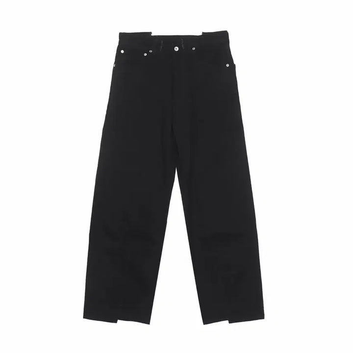 [BUNJANG] Oldpark Black Baggy Jeans / oldpark 올드파크 배기진 블랙 m사이즈