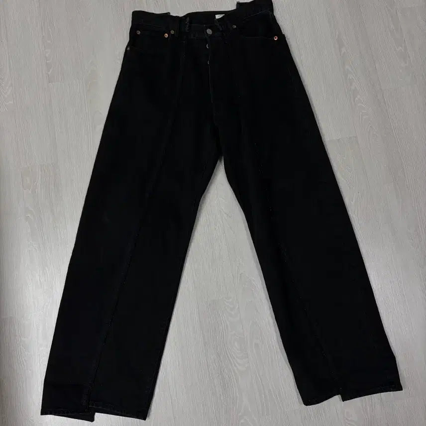 [BUNJANG] Oldpark Black Baggy Jeans / oldpark 올드파크 배기진 블랙 m사이즈