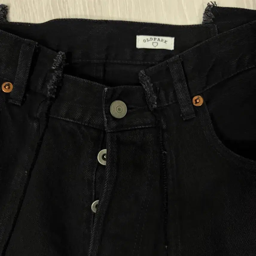 [BUNJANG] Oldpark Black Baggy Jeans / oldpark 올드파크 배기진 블랙 m사이즈