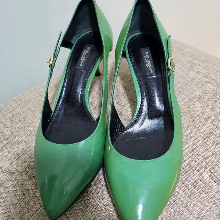[BUNJANG] Dolce &amp; Gabbana Enamel Pumps Heels / 돌체앤가바나 에나멜 펌프스 힐