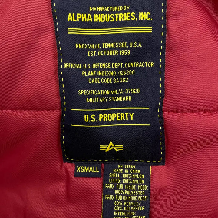 [BUNJANG] Alpha Industries N-3B Extreme Cold Weather Parka / 알파 인더스트리 N-3B 익스트림 콜드 웨더 파카