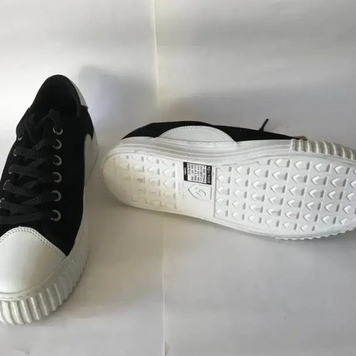 [BUNJANG] FOLDER Black Sneakers 250 / (미착용)폴더 FOLDER 블랙 스니커즈 250