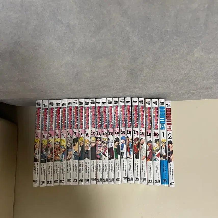 [BUNJANG] Boruto Naruto Sequel Manga 1-20 Volumes / 보루토 나루토 후속작 1-20권 보루토2 TWO 1-2권 만화책