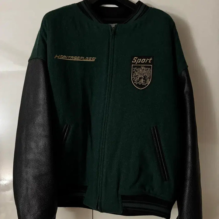 [BUNJANG] Heritagefloss Varsity Jacket / 헤르티지플로스 바시티 자켓