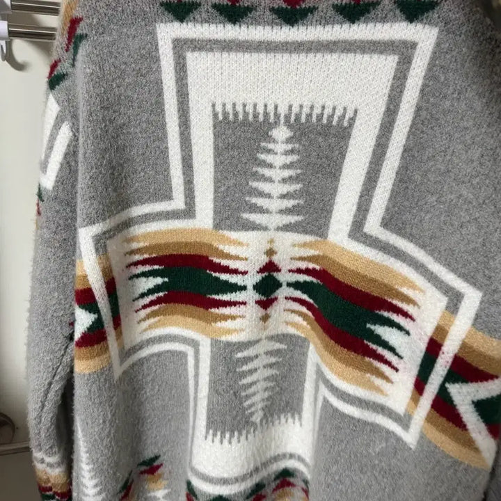 [BUNJANG] Western Navajo Pattern Cardigan / 웨스턴 나바호 패턴 가디건