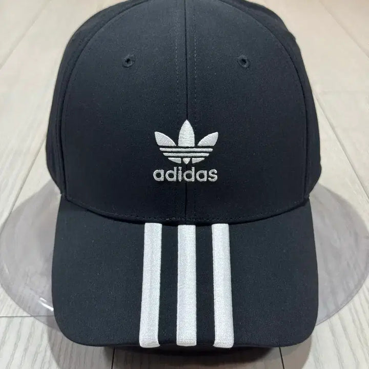 [BUNJANG] Adidas Ball Cap Black Hat / 아디다스 볼캡 모자 미사용제품 블랙 머리57~58