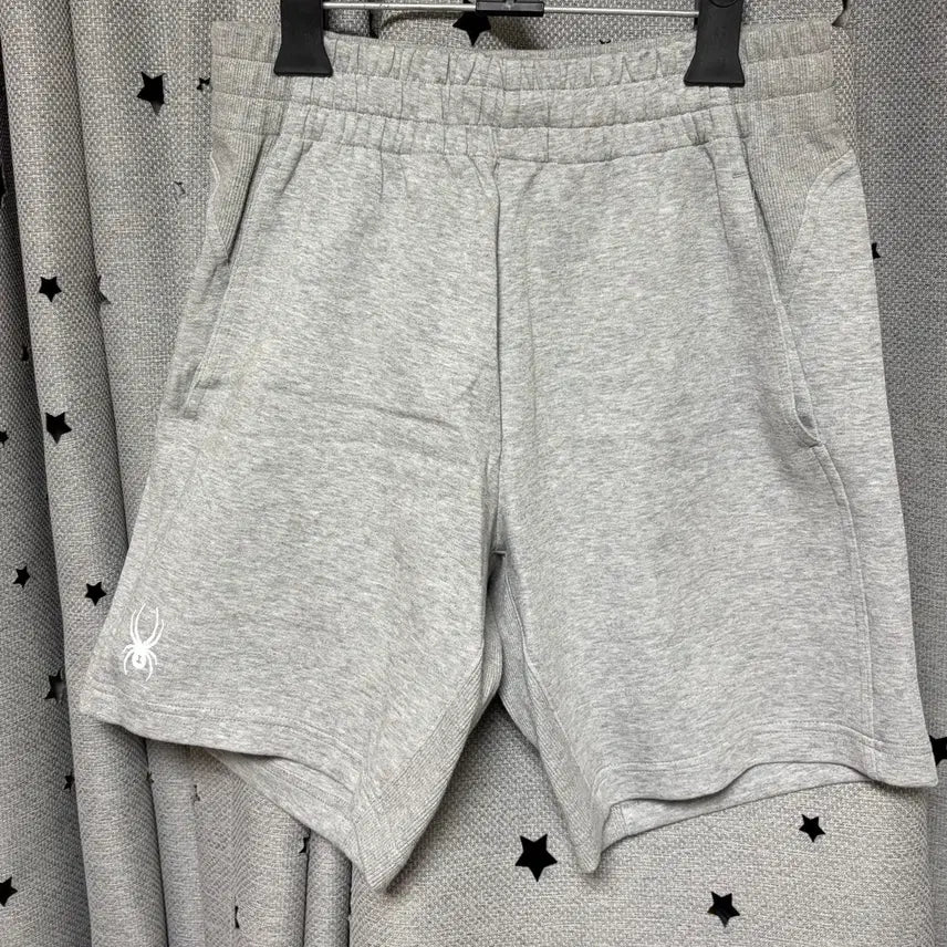 [BUNJANG] Spider Gray Sweat Shorts / 스파이더 그레이 스웨트 트레이닝 반바지 S 새상품