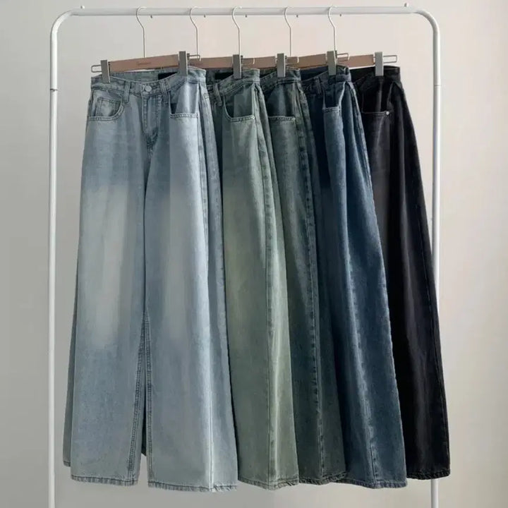 [BUNJANG] Jasminebell Casio Loik Nodi Vintage Washing Pants / 에이블리 자스민벨 카시오 로이크 노디 빈티지 워싱 팬츠