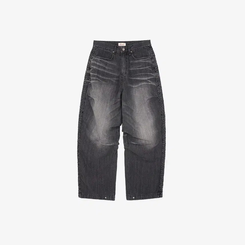 [BUNJANG] Etce Smoking Grey Jeans / etce(이티씨이) 스모킹 배기진 그레이 L사이즈