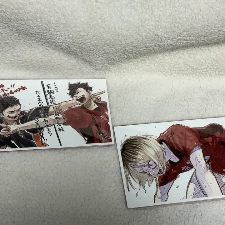 [BUNJANG] Haikyu Nekoma Visual Board Poster / 하이큐 쓰레장의 결전 특전 포스터 비주얼 보드 네코마