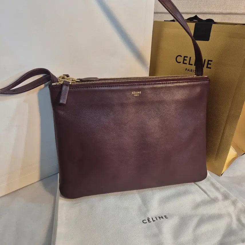 [BUNJANG] Celine Trio Crossbody Bag / [셀린느] 트리오백 크로스앤숄더백