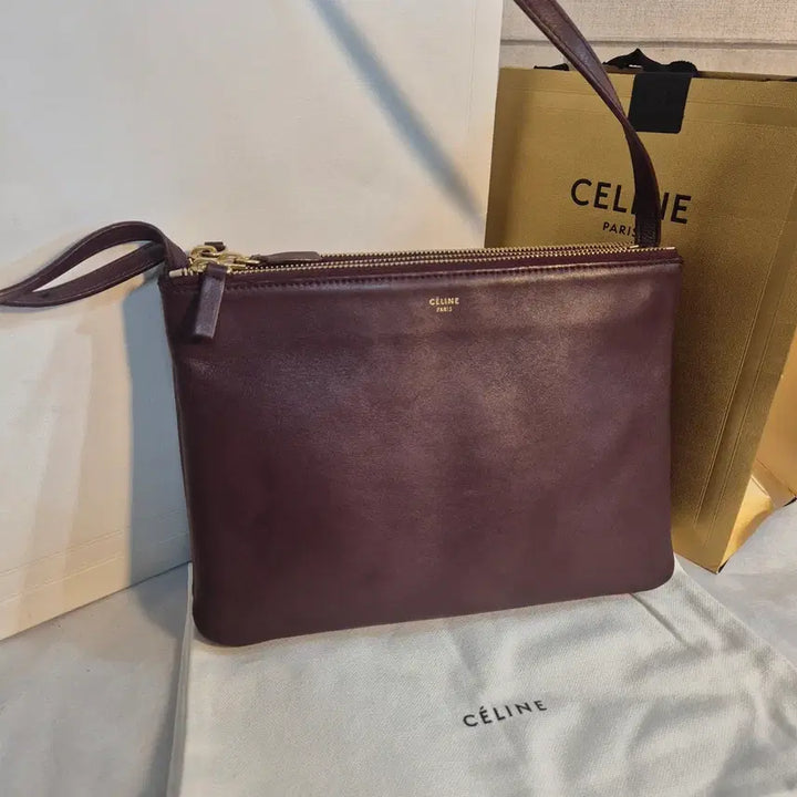 [BUNJANG] Celine Trio Crossbody Bag / [셀린느] 트리오백 크로스앤숄더백