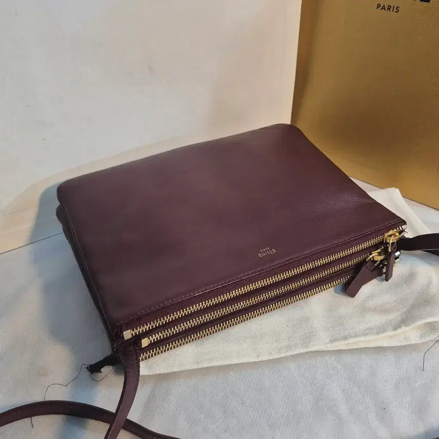 [BUNJANG] Celine Trio Crossbody Bag / [셀린느] 트리오백 크로스앤숄더백