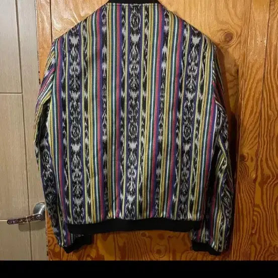 [BUNJANG] Saint Laurent Reversible Pattern Bomber Jacket / 생로랑 리버서블 패턴봄버