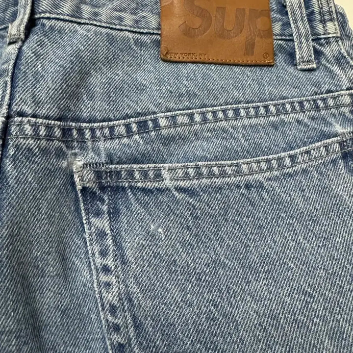 [BUNJANG] Supreme Snap Off Baggy Jeans Washed Blue 23FW / [30]슈프림 스냅 오프 배기 진 워시드 블루 23FW