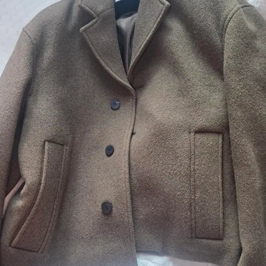 [BUNJANG] Wooyoungmi Belted Crop Jacket / 우영미 벨티드 크롭쟈켓