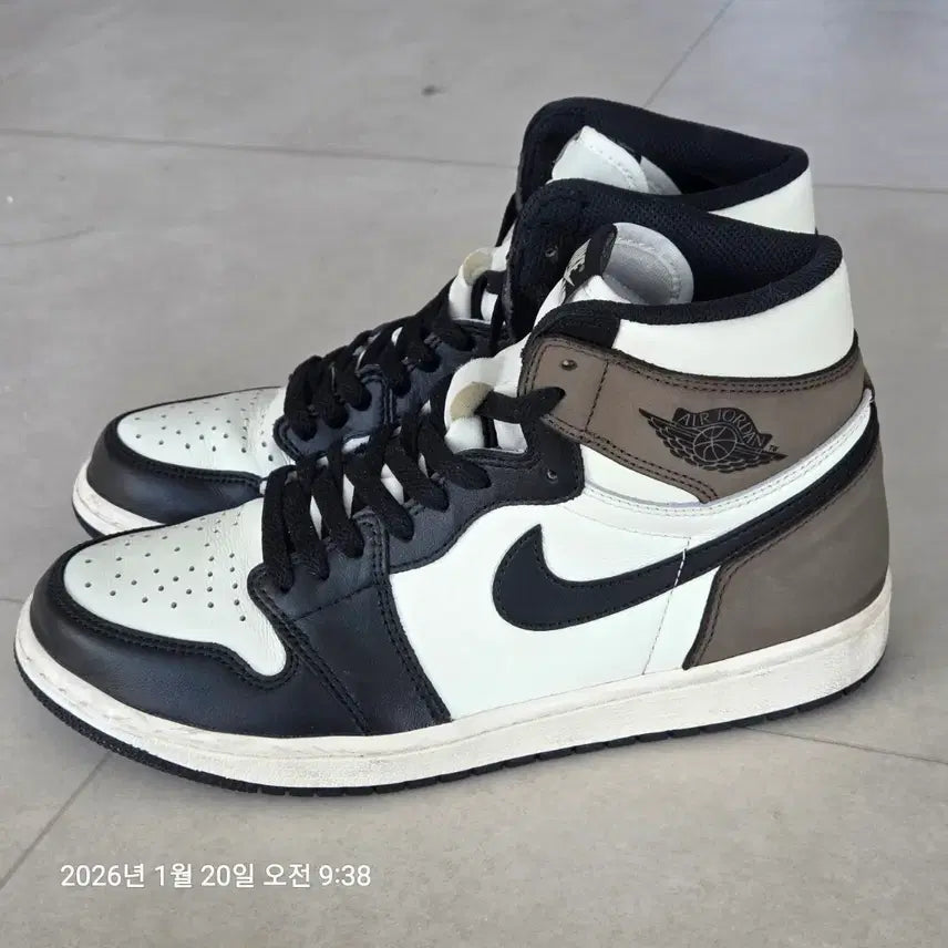 [BUNJANG] Nike Air Jordan 1 Retro High OG Dark Mocha Sneakers / [265]나이키 에어 조던 1 레트로 하이 OG 다크 모카