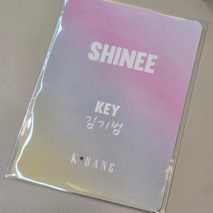 [BUNJANG] SHINee Key Kbang Photocard / 샤이니 키 Kbang 포토카드