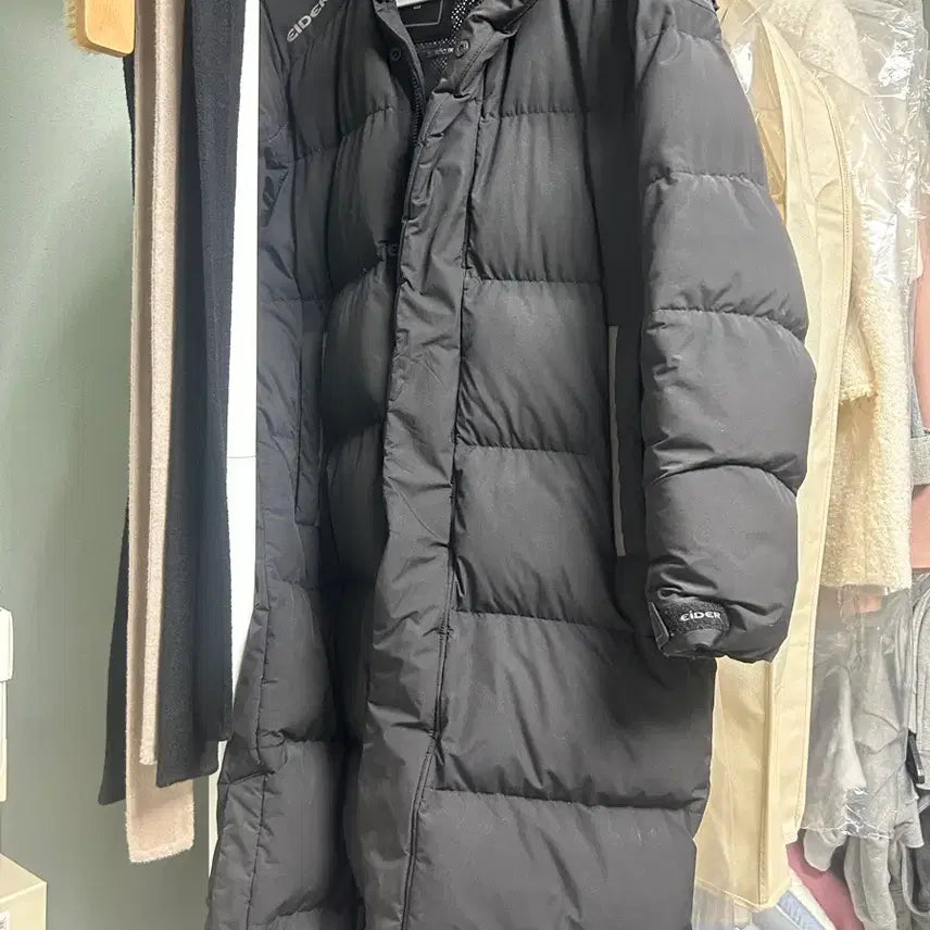 [BUNJANG] Aider Black Long Padding XXS / 아이더 블랙 롱패딩 XXS