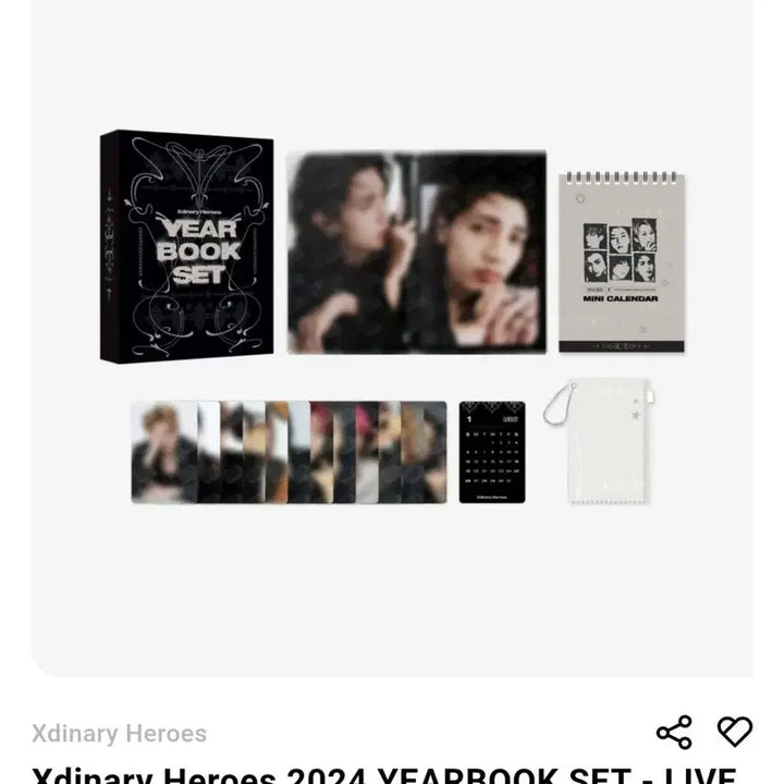 [BUNJANG] Xdinary Heroes 2024 Yearbook Photocard / 엑스디너리 히어로즈 엑디즈 2024 이어북 미개봉 포카 포함