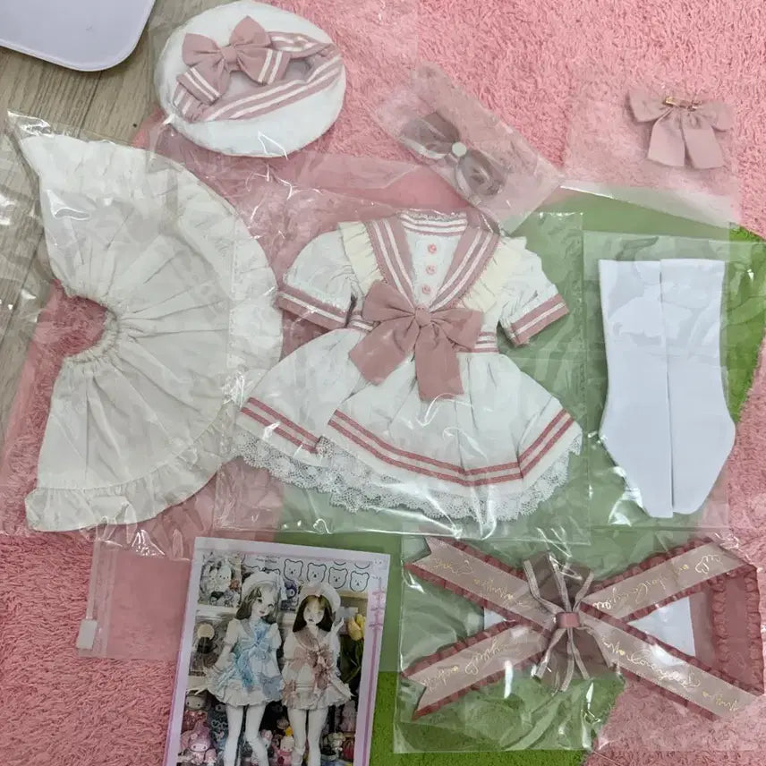 [BUNJANG] MSD Sailor Dress with Ribbon / 타오바오 msd 세일러 리본장식