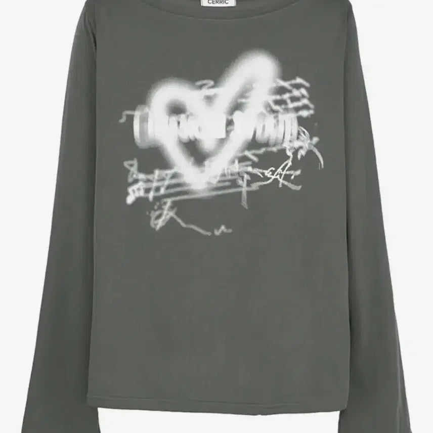 [BUNJANG] Seric Boat Neck Top Charcoal / 세릭 보트 넥 탑 차콜