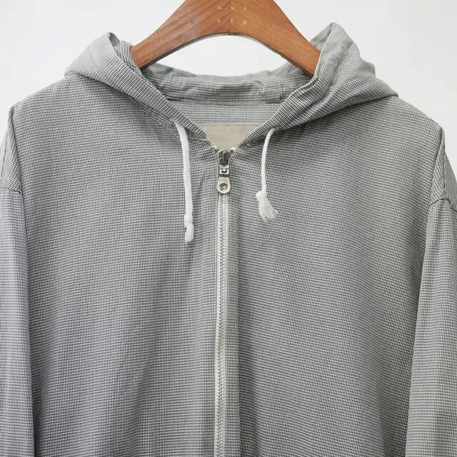 [BUNJANG] TRANS CONTINENTS Hound Pattern Hooded Jacket / TRANS CONTINENTS 하운드 패턴 후드자켓