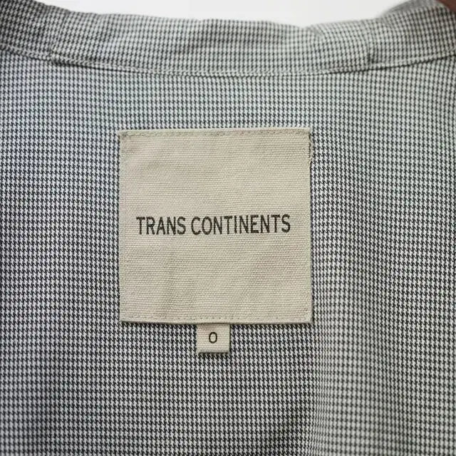 [BUNJANG] TRANS CONTINENTS Hound Pattern Hooded Jacket / TRANS CONTINENTS 하운드 패턴 후드자켓