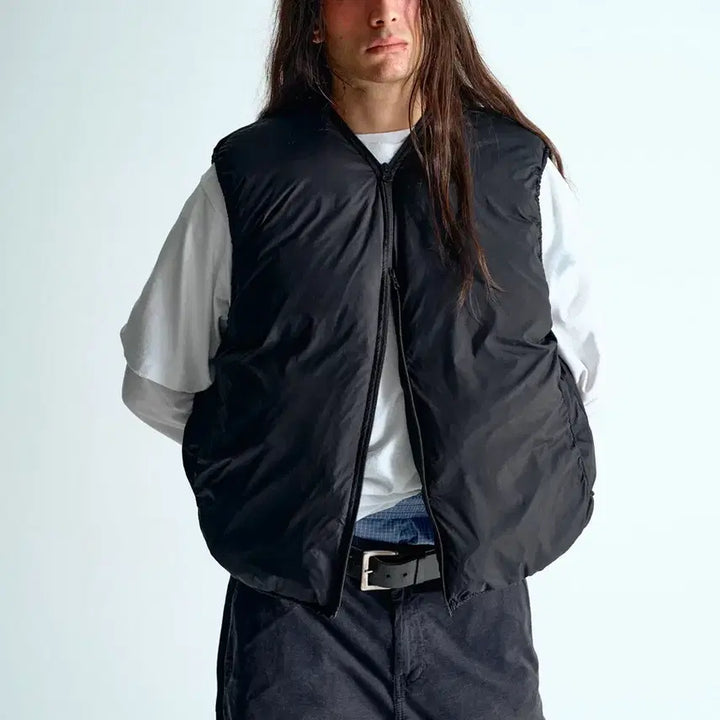 [BUNJANG] 86d Down Vest Black M / 86d 다운 베스트 블랙 M