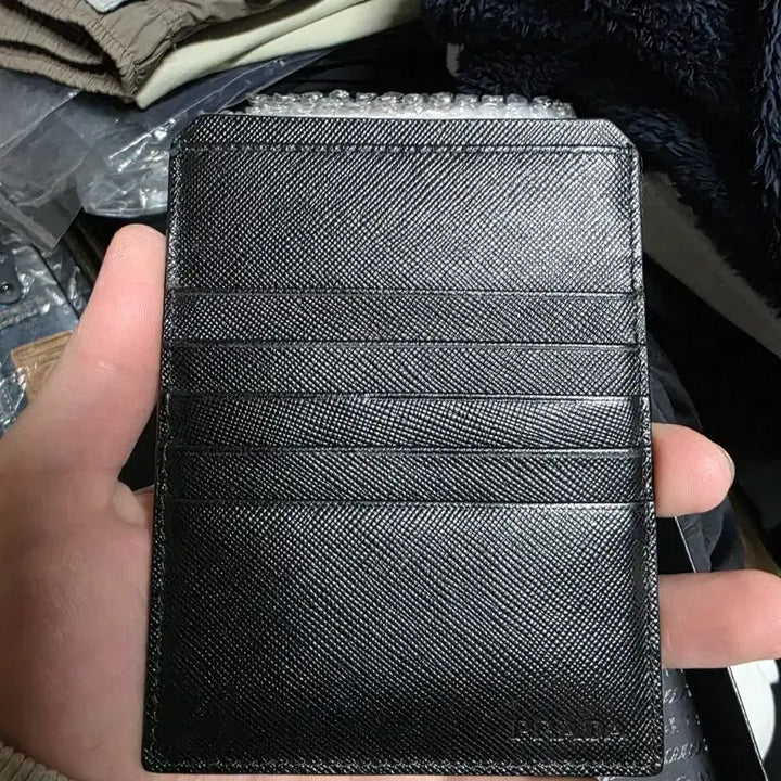 [BUNJANG] Prada Saffiano Card Wallet / 프라다 사피아노 카드지갑 블랙