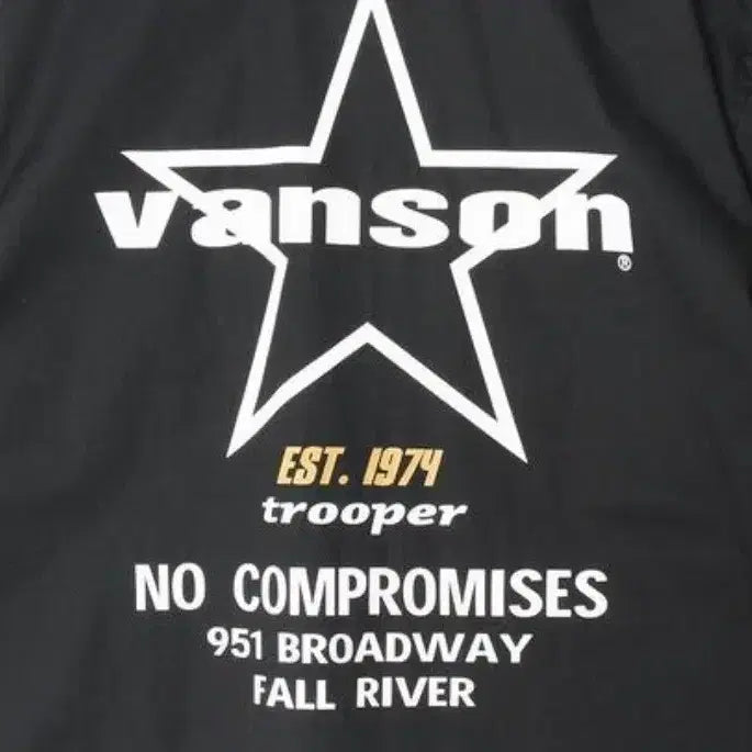 [BUNJANG] Vanson Black Work Shirt / Vanson 반팔 워크 셔츠 블랙