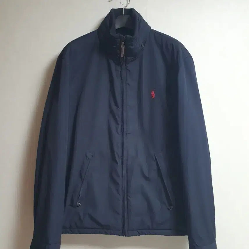 [BUNJANG] Polo Ralph Lauren Navy Red Pony Zip-up Hoodie Jacket / 폴로 랄프로렌 자켓 집업 후드 네이비 레드포니 M
