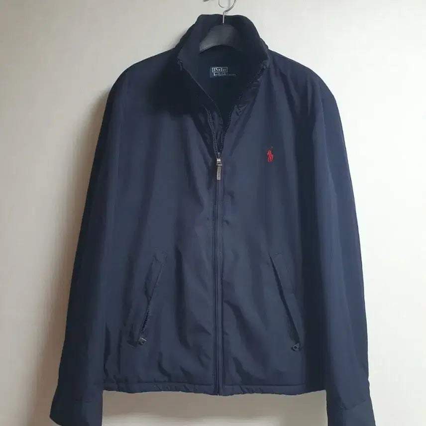 [BUNJANG] Polo Ralph Lauren Navy Red Pony Zip-up Hoodie Jacket / 폴로 랄프로렌 자켓 집업 후드 네이비 레드포니 M