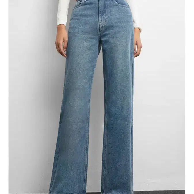 [BUNJANG] MIXXO Wide Fit Jeans / 미쏘 와이드핏 청바지 새거