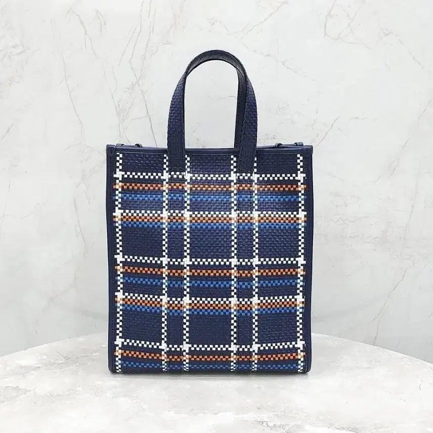 [BUNJANG] Burberry Small Lattice Portrait Leather Tote Bag / 버버리 스몰 래티스트 포트레이트 레더 토트백