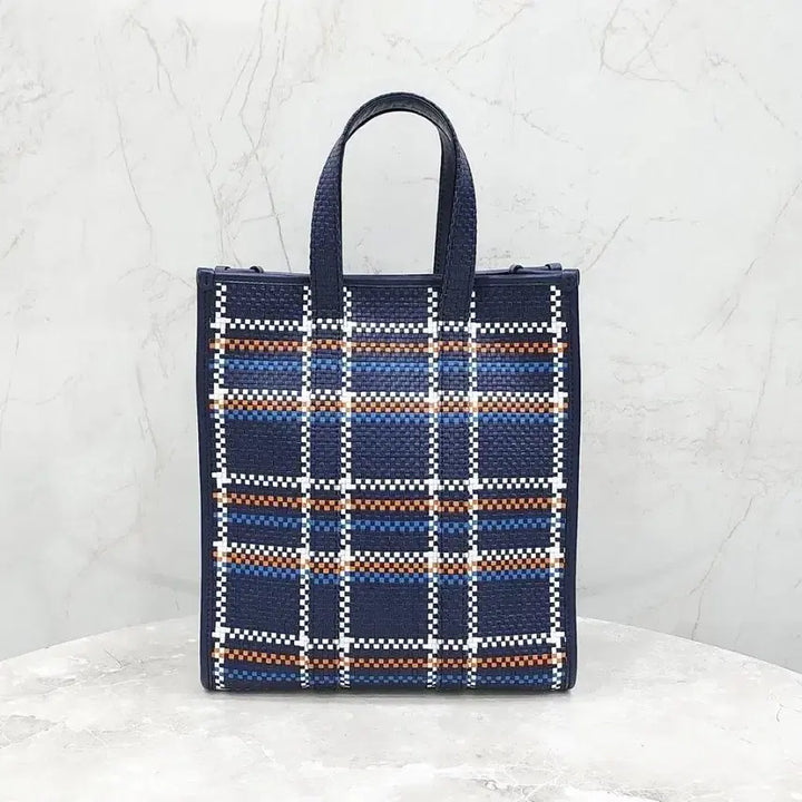 [BUNJANG] Burberry Small Lattice Portrait Leather Tote Bag / 버버리 스몰 래티스트 포트레이트 레더 토트백