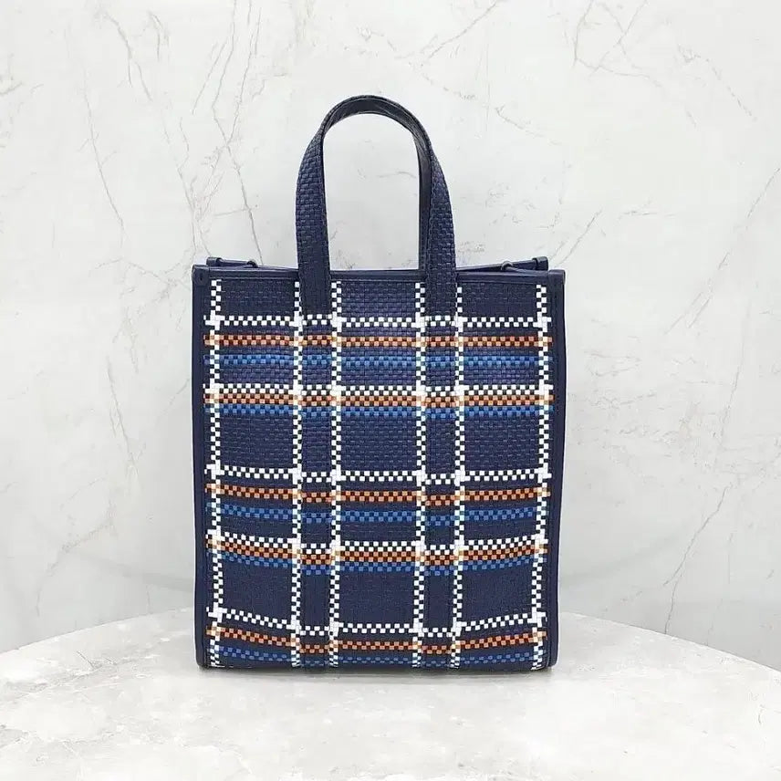 [BUNJANG] Burberry Small Lattice Portrait Leather Tote Bag / 버버리 스몰 래티스트 포트레이트 레더 토트백