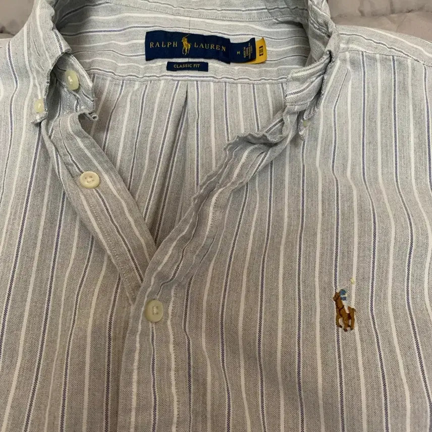 [BUNJANG] Polo Ralph Lauren Striped Shirt / 폴로 랄프로렌 스트라이프 셔츠
