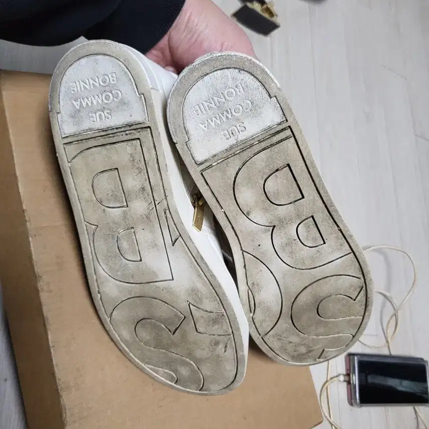 [BUNJANG] Sue Comma Bonnie High-Top Sneakers 245mm / Sue Comma Bonnie 하이탑 스니커즈 245mm 상태좋음 S